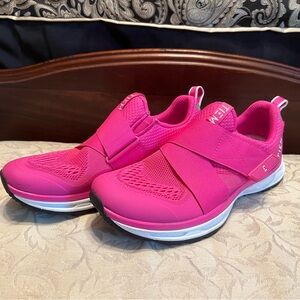Tiem Pink Cycling Shoes Size 6